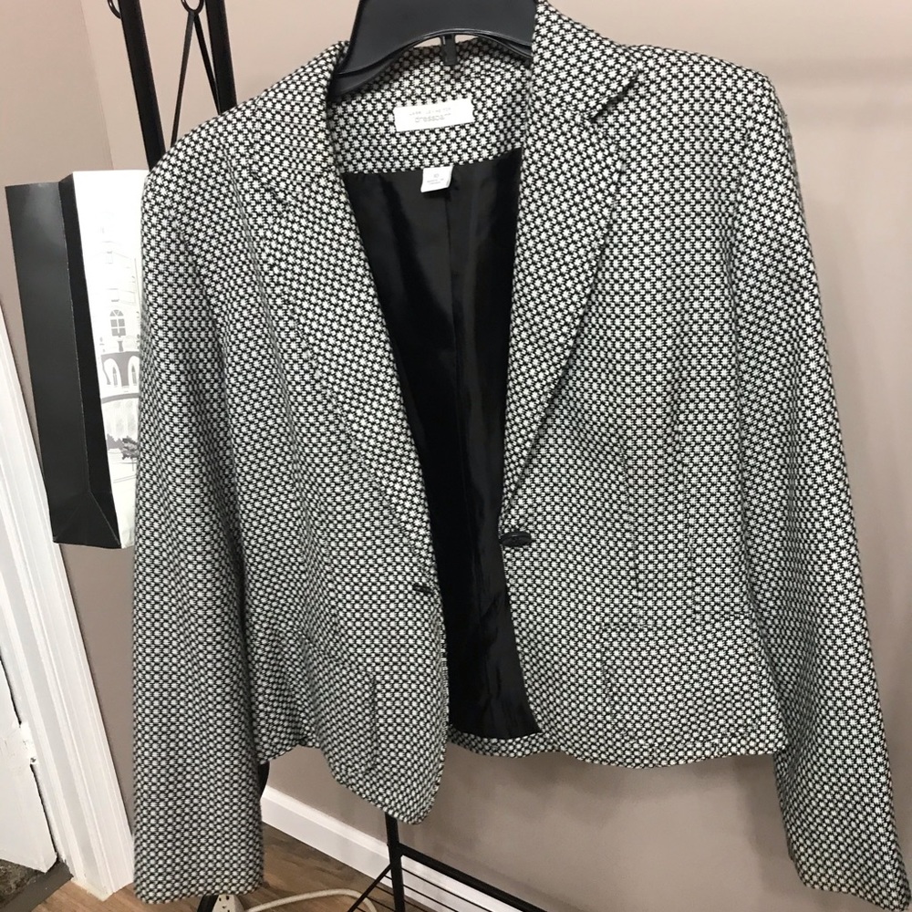 Black & White Blazer | Size 10